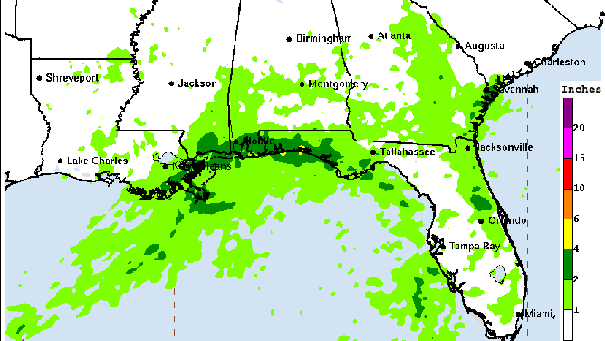 Nicholas QPF 9/16/2021