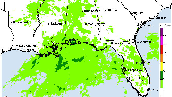 Nicholas qpf 9/17/2021