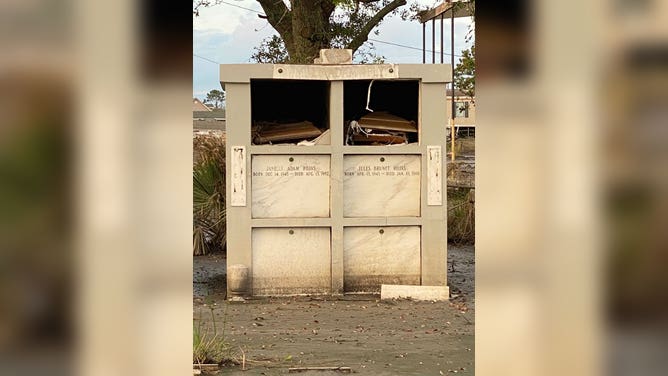 Hurricane Ida damage