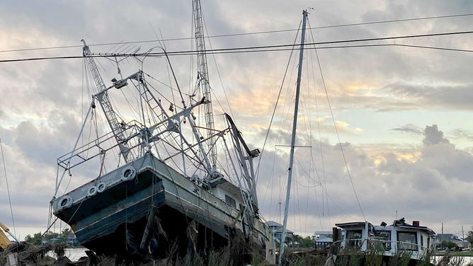 Hurricane Ida damage