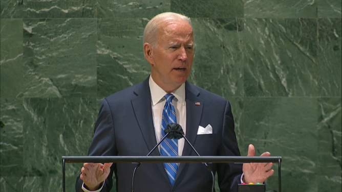 Biden addresses UN 9/21/21