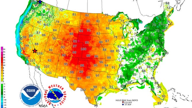 9/10/2021 forecast highs