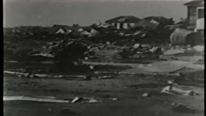 Galveston Hurricane of 1900 damage