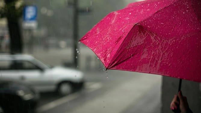 Rain and umbrella - generic