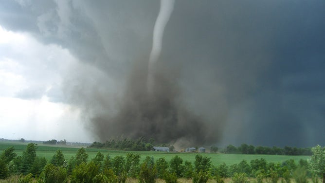 NOAA image of a tornado