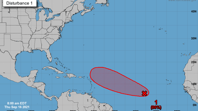 Invest 95L 9/16/2021