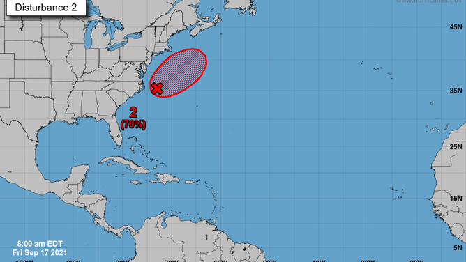 Invest 96L forecast 9/17/2021