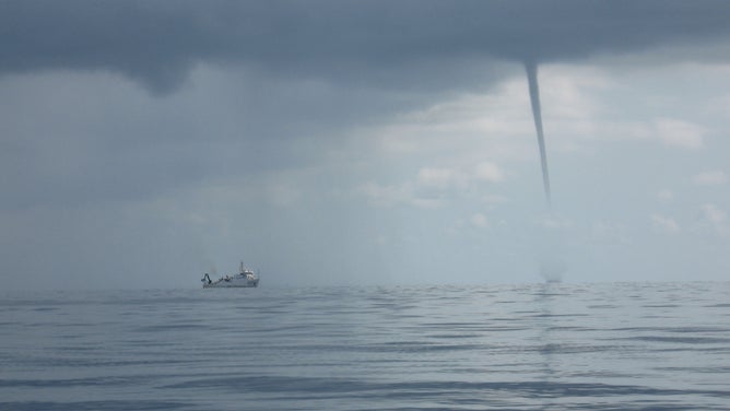 waterspout in Gulf of Mexico