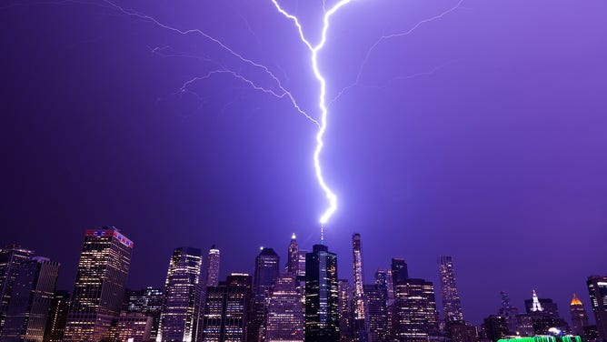 WTC Lightning in NYC