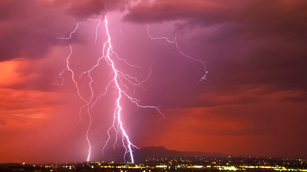 Monsoon weather in Arizona (Photo by Wild Horizons/Universal Images Group via Getty Images)