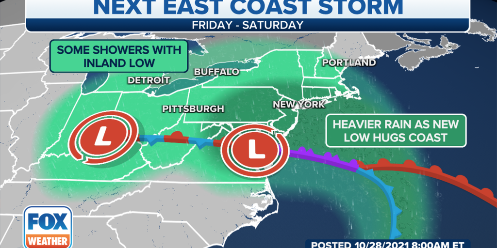 Heavy rains, coastal flooding expected from Mid-Atlantic to Northeast ...
