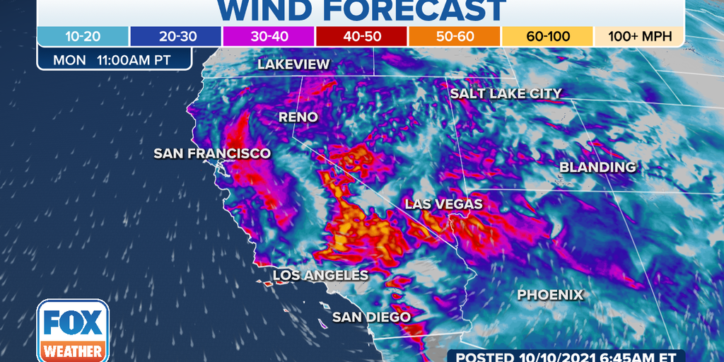 Red Flag Warnings Up For The Bay Area And Sacramento Valley | Fox Weather