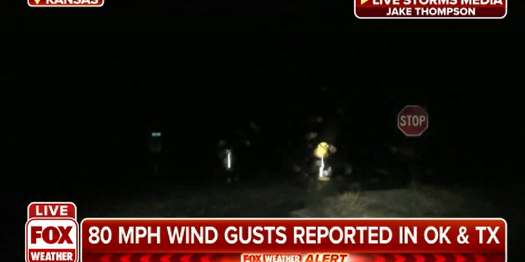 Severe storms produce hail, damaging winds in Plains | Fox Weather