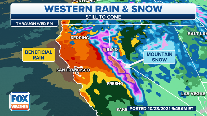 Highest Level Risk For Excessive Rainfall Issued In California