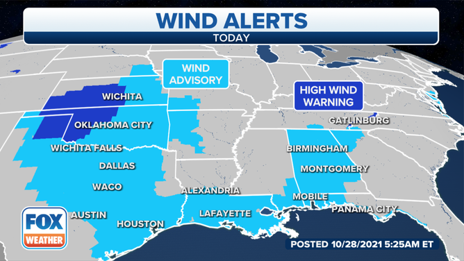 South Wind Alerts