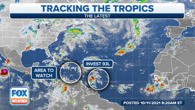 National Hurricane Center Monitoring Two Areas For Possible Development ...