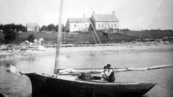 Fishermen in Penobscot Bay.