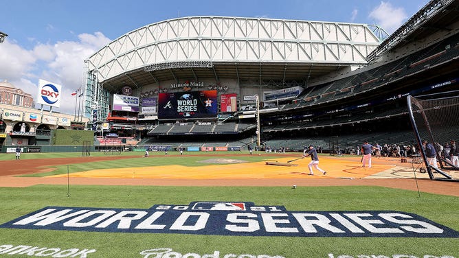 Minute Maid Park before World Series