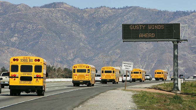 Santa Ana winds sign 2006