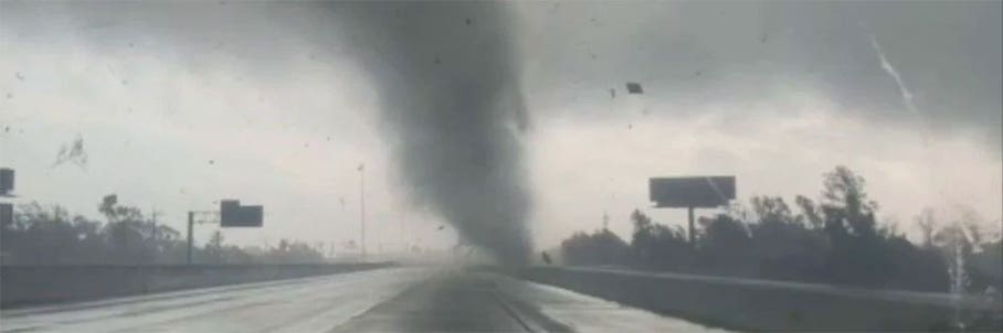 Millions across 1,000 miles in path of triple threat as parade of severe weather continues through weekend