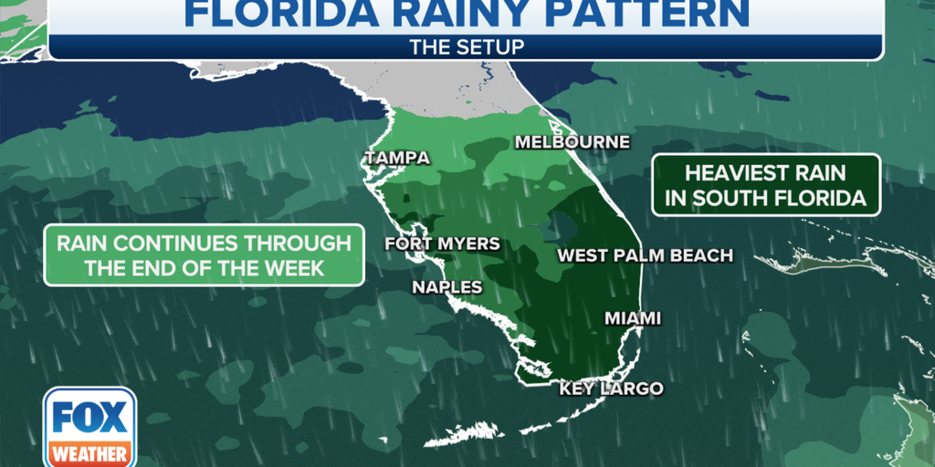 Heavy rain moving into South Florida later this week Fox Weather