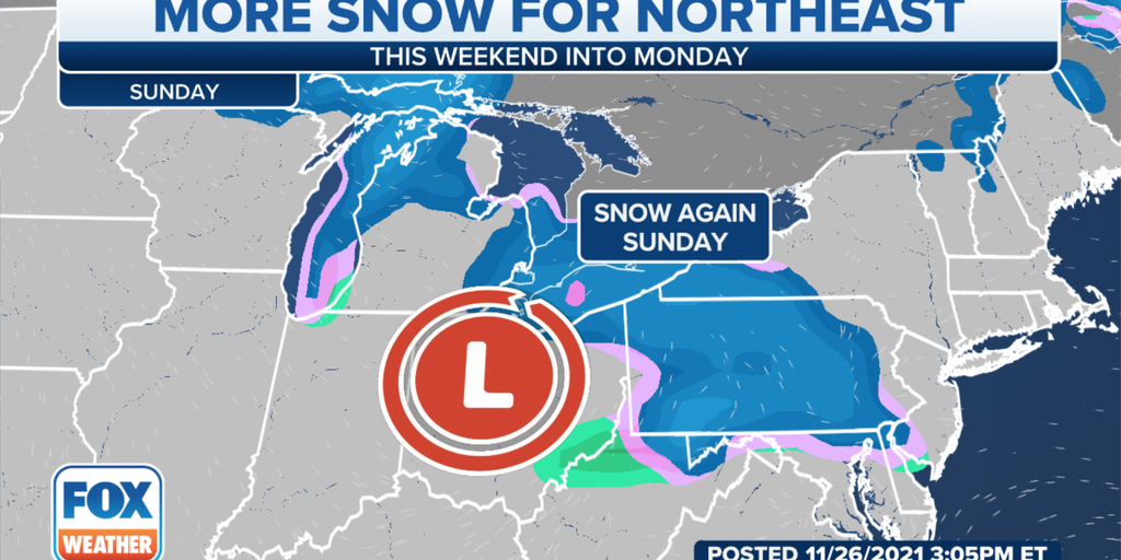 Alberta Clipper To Bring Additional Snow Coating To Great Lakes ...