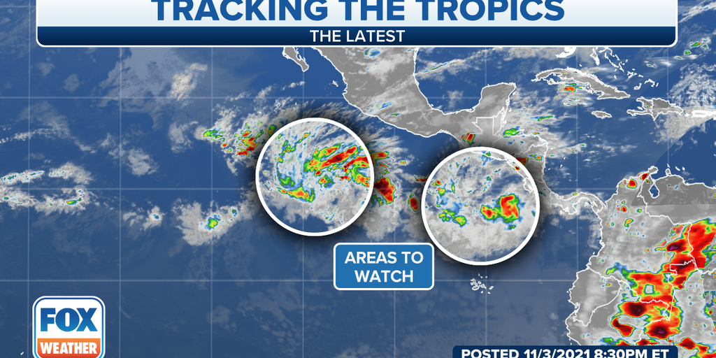 Tracking The Tropics: Two Disturbances Being Monitored In Eastern ...