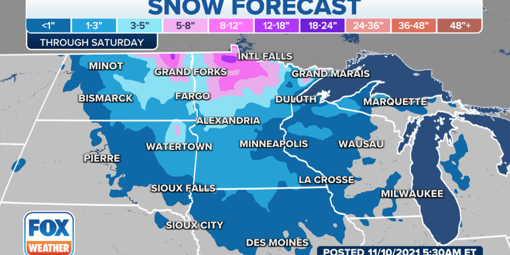 Coast-to-coast storm to bring snow, severe storms and strong winds to ...