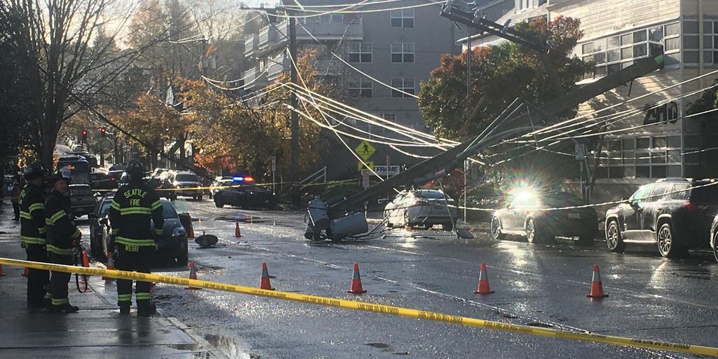 Stormy day in Northwest includes rare Tornado Warning near Seattle