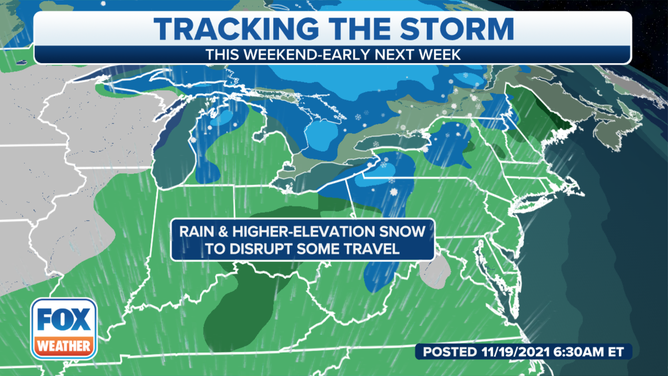 Pre-Thanksgiving Storm Will Bring Rain, Some Snow To Northeast, Midwest ...