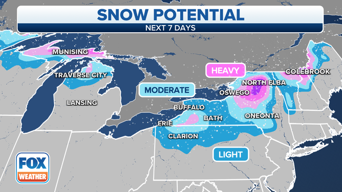 Series Of Alberta Clippers To Bring Snow, Rain To Northeast, Great ...