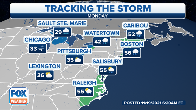 Pre-Thanksgiving Storm Will Bring Rain, Some Snow To Northeast, Midwest ...