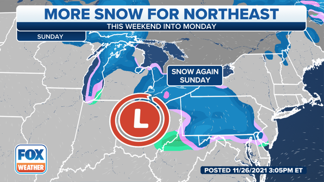 Alberta Clipper To Bring Additional Snow Coating To Great Lakes ...