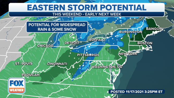 FOX Weather Tracking Potential Thanksgiving Week Storm For Northeast ...