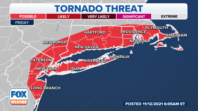 Tornado outlook for 11/12/21