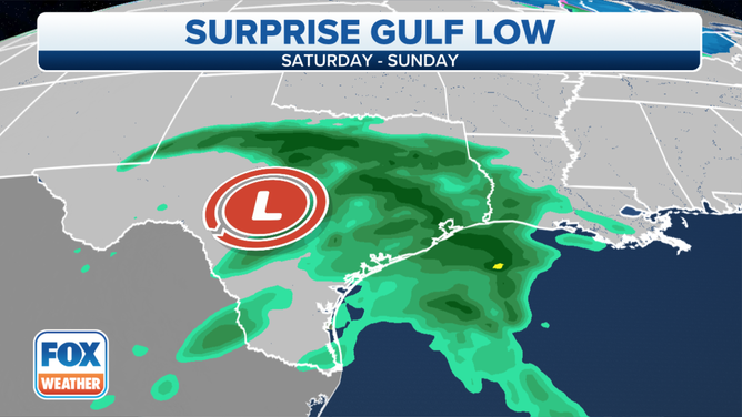 Gulf of Mexico Low Setup