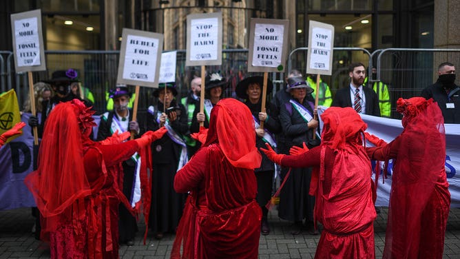 Protests at COP26