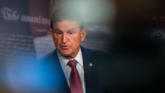 Joe Manchin at press conference