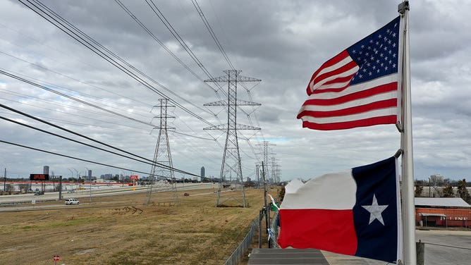 Texas power lines