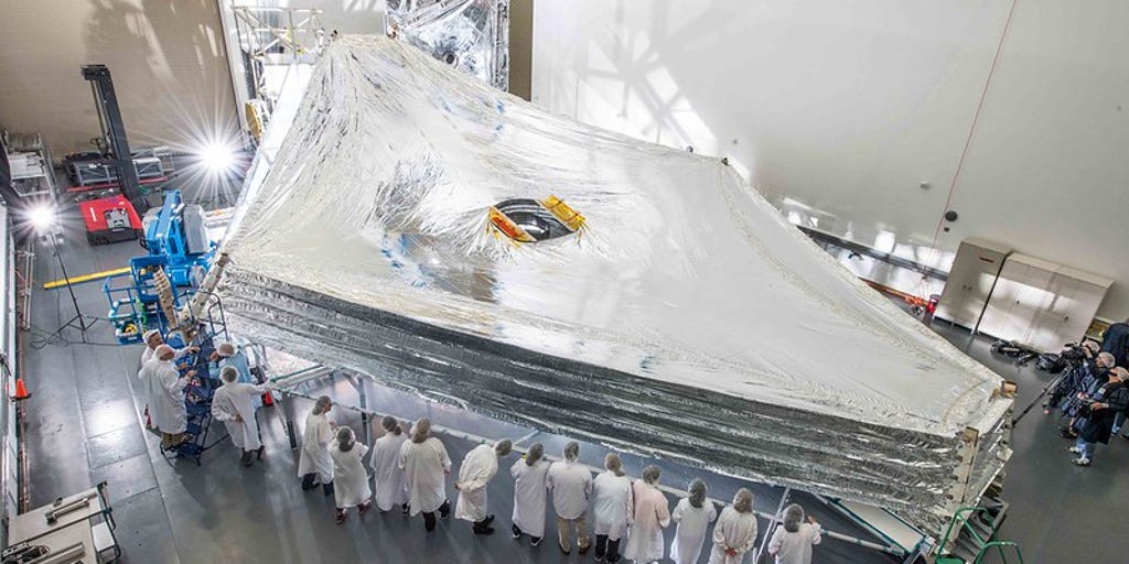 James b Space Telescope to begin unfurling sunshield in space Fox