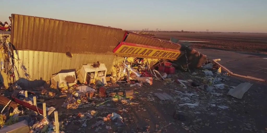 New drone video shows devastation in Leachville, Arkansas Fox Weather