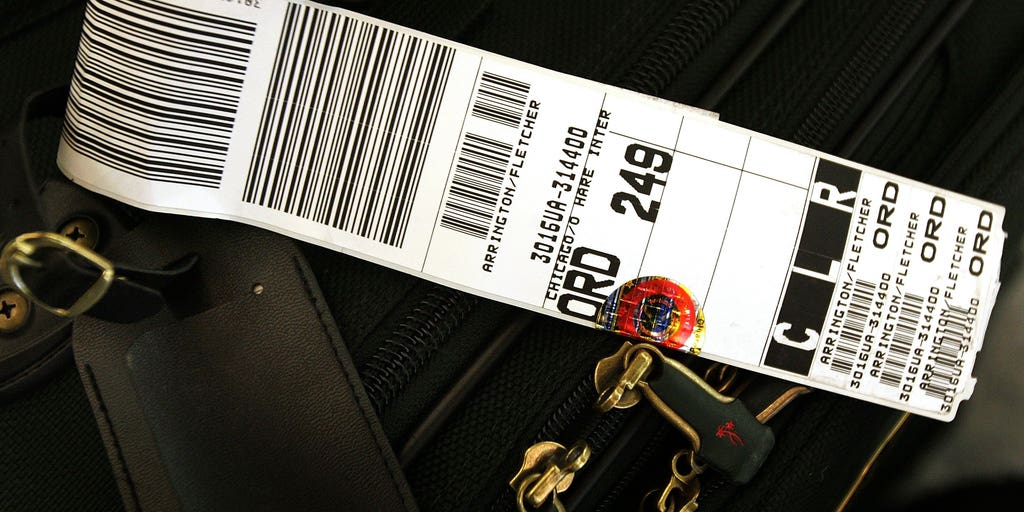 mysterious airport luggage tag codes 