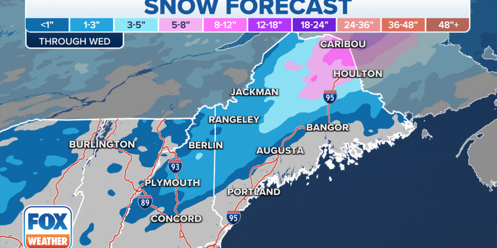 Clipper system bringing quick round of snow, ice to Northeast on ...