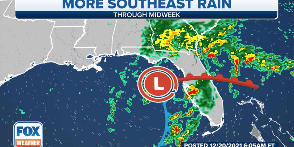 Florida, Southeast faces threat of severe storms, flash flooding from ...