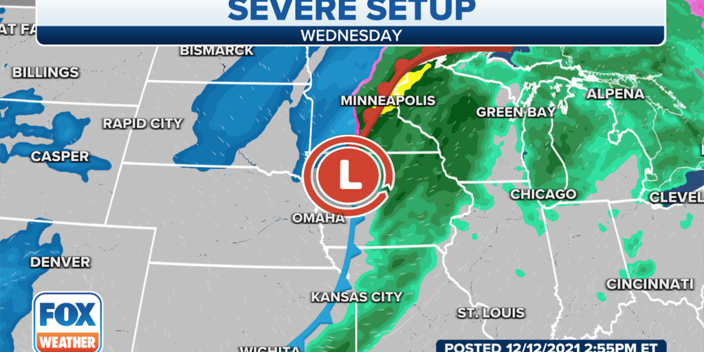 Midweek storm in central US will be wet, windy and snowy | Fox Weather