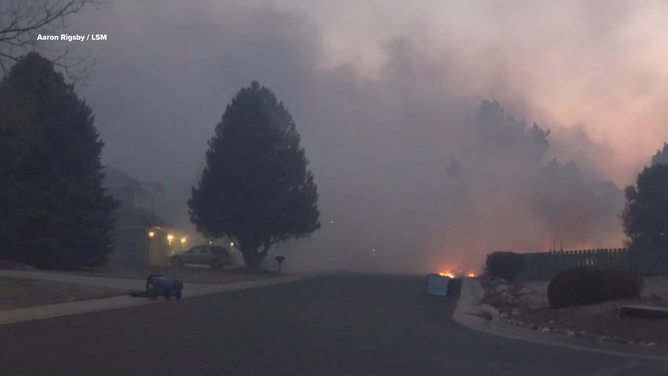 Photos of the Marshall Fire in Superior, CO on Dec. 30, 2021.