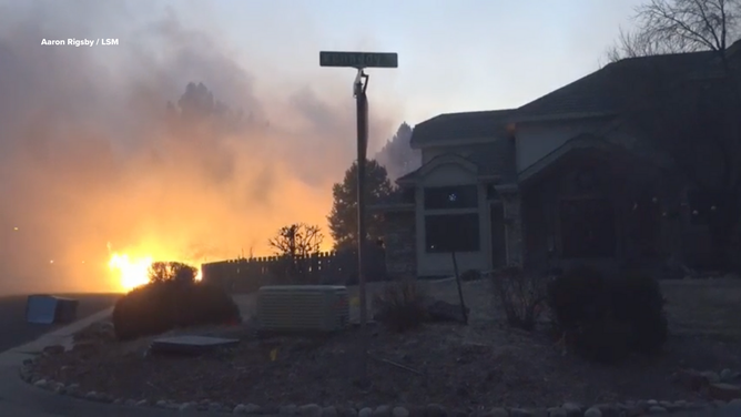 Photos of the Marshall Fire in Superior, CO on Dec. 30, 2021.