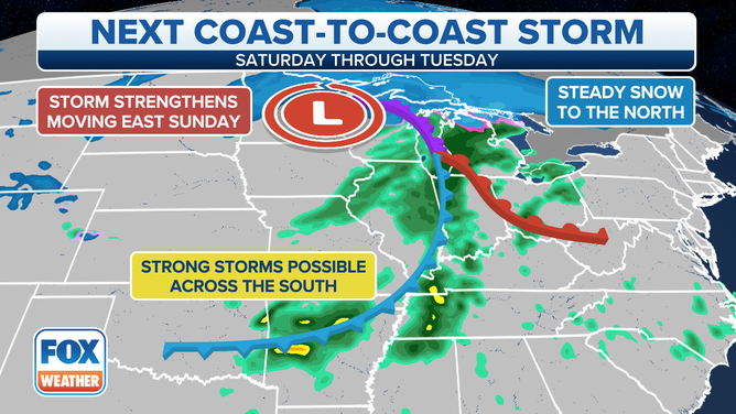 Weekend Storm Setup