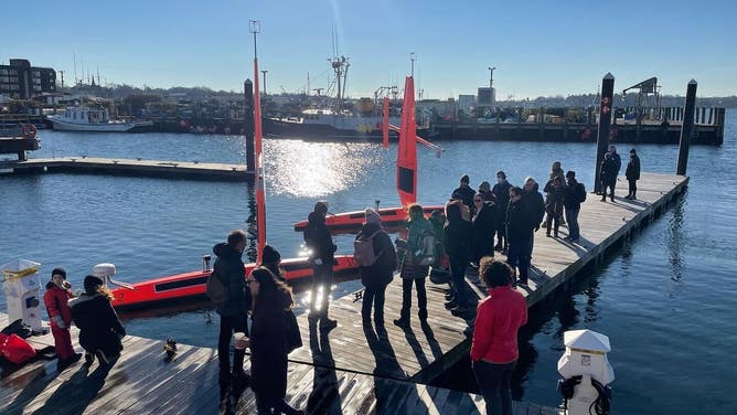 Saildrones Gulf Stream mission 2021