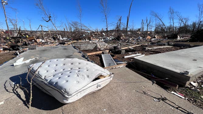 Tornado Damage in Dawson Springs, KY 12/21